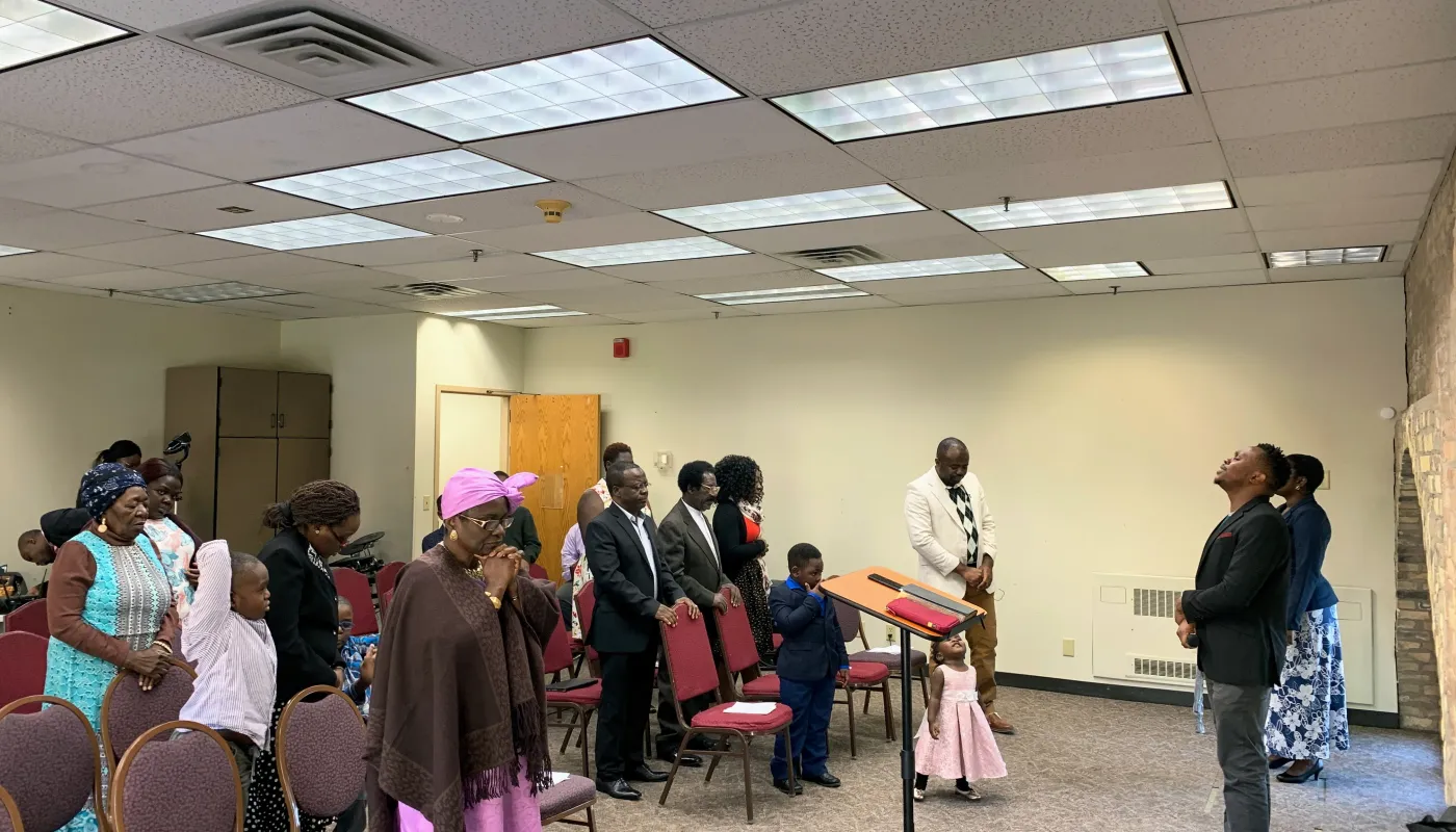 Church community in fellowship